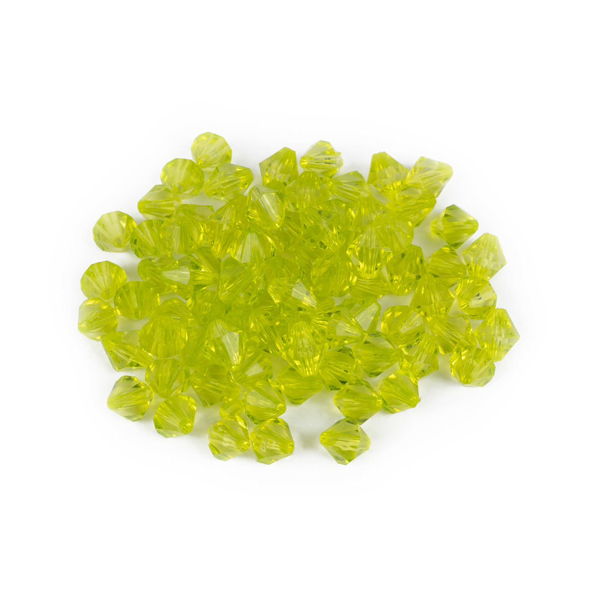 Бусины акриловые ARO-1 "Zlatka" 9*10мм цв.170 салатовый