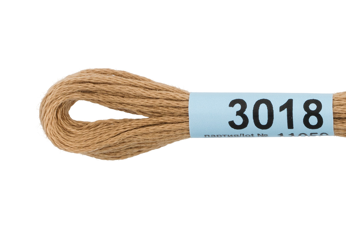 Мулине "Гамма" цв.3018 т.песочный