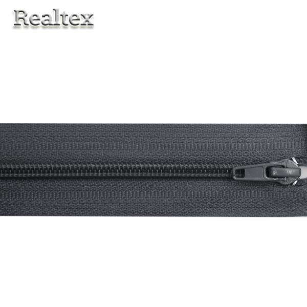 Молния витая Т.4 20см неразъемная замок полуавтомат цв.321С т.серый