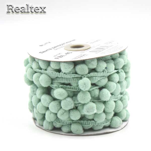 Тесьма декоративная FBL-02 21мм "Blitz" цв.063 св.св.зеленый