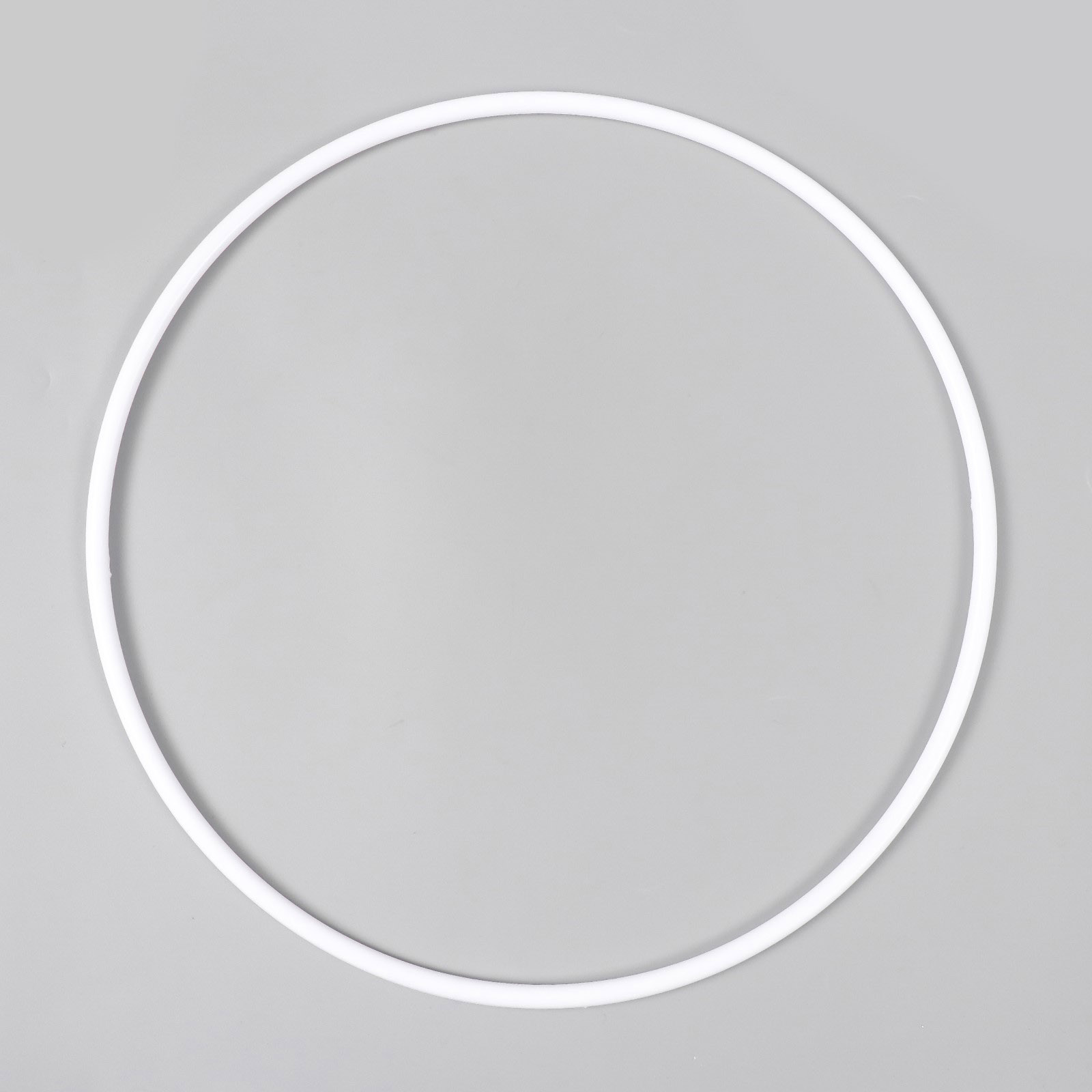 Кольцо для макраме 9600907 пластик 300мм цв.белый