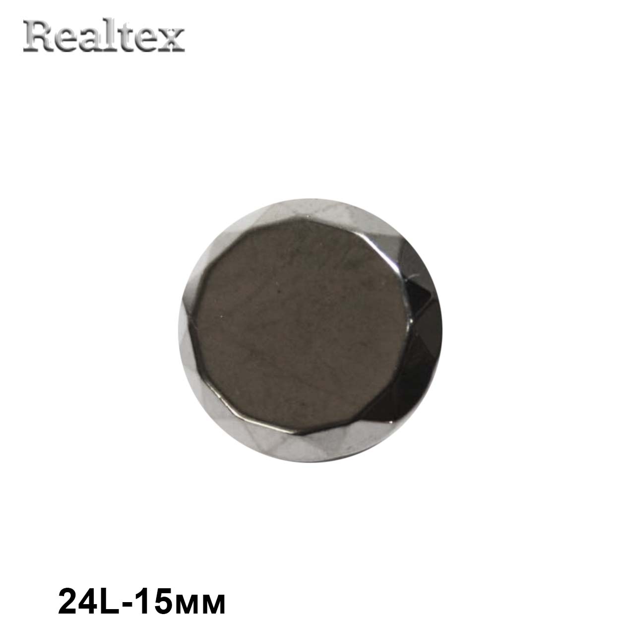 Пуговицы LA 1347 24L (144шт) цв.Pewter