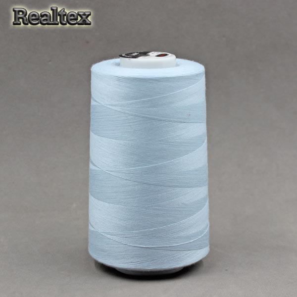 Нитки МАХ 40/2 (5000ярд) цв.318 голубой