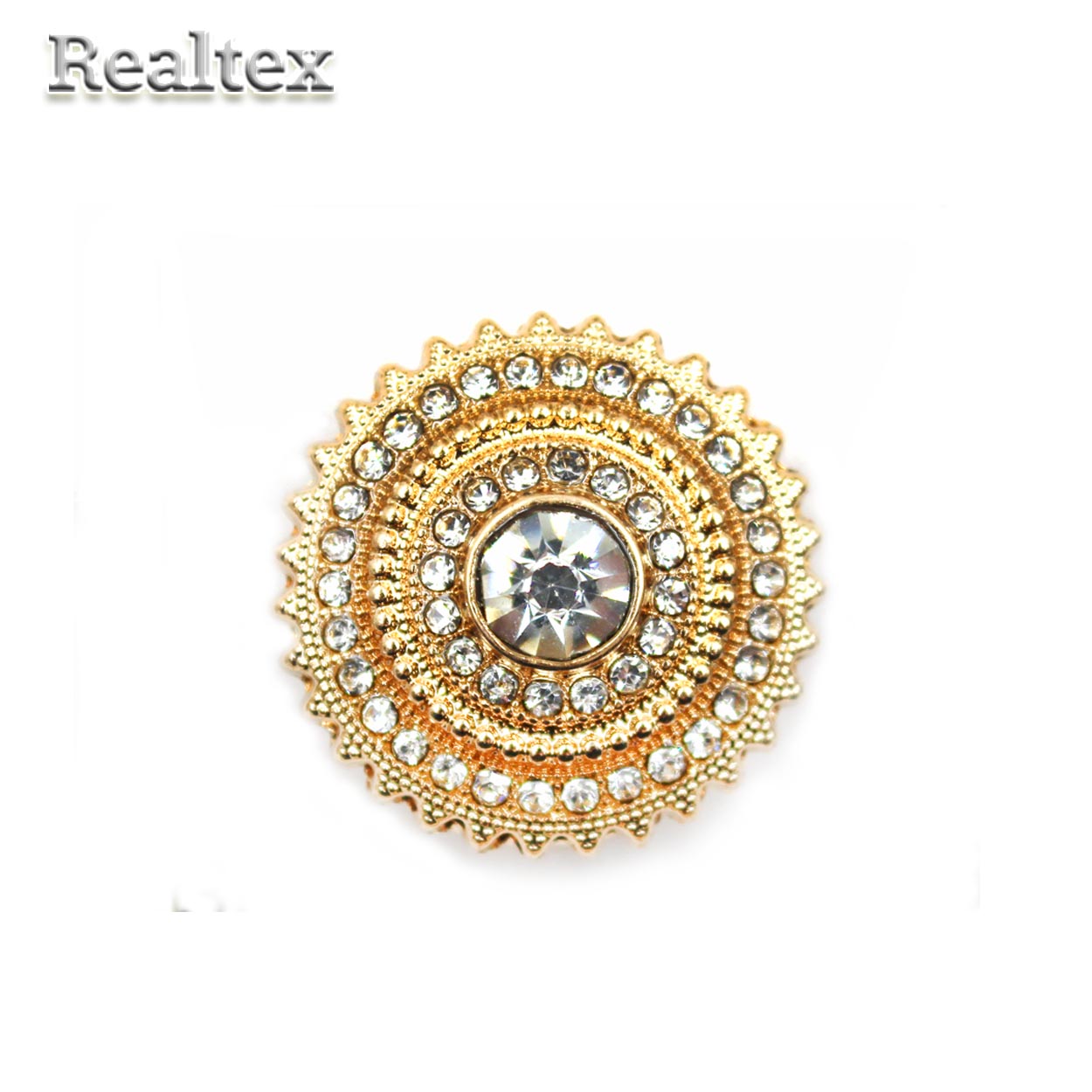 Пуговицы ME 646 36L (12шт) цв.Gold