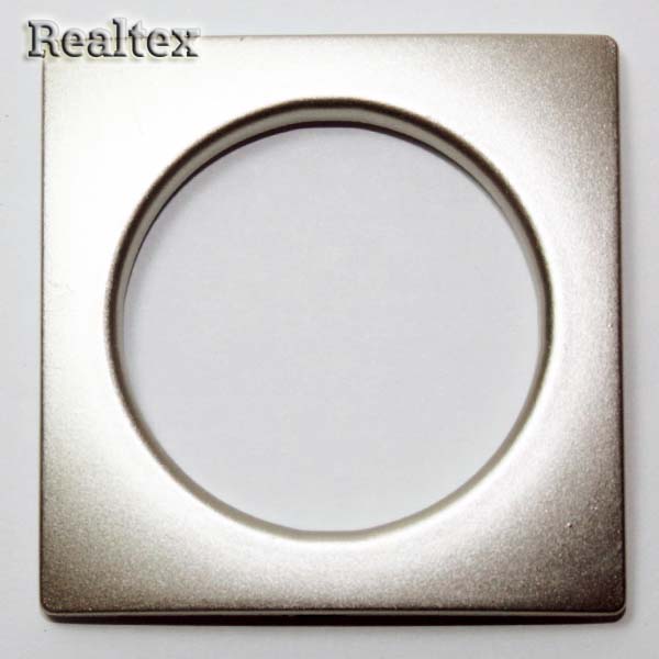 Люверсы пластик квадратные К-1 35мм цв.04-серебро 