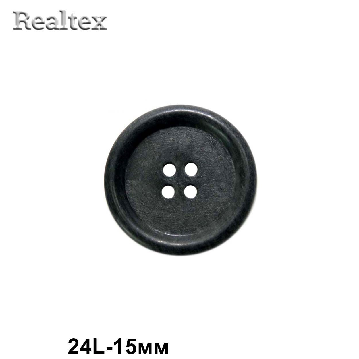 Пуговицы RB 0742 24L (72шт) цв.Blk-06