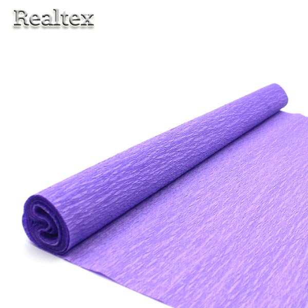 Бумага "креп" для декора Реалтекс цв.43 сиреневый