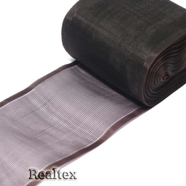 Лента капроновая 75мм с3501г17 цв.20 черный