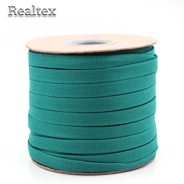 Шнур плоский 06с2341 14мм цв.025 бирюзовый