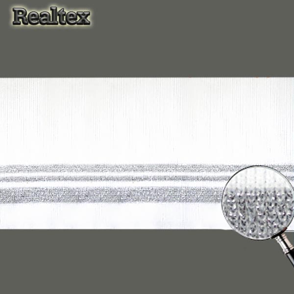 Подвяз ГД15058 13*125см цв.белый 501/серебро