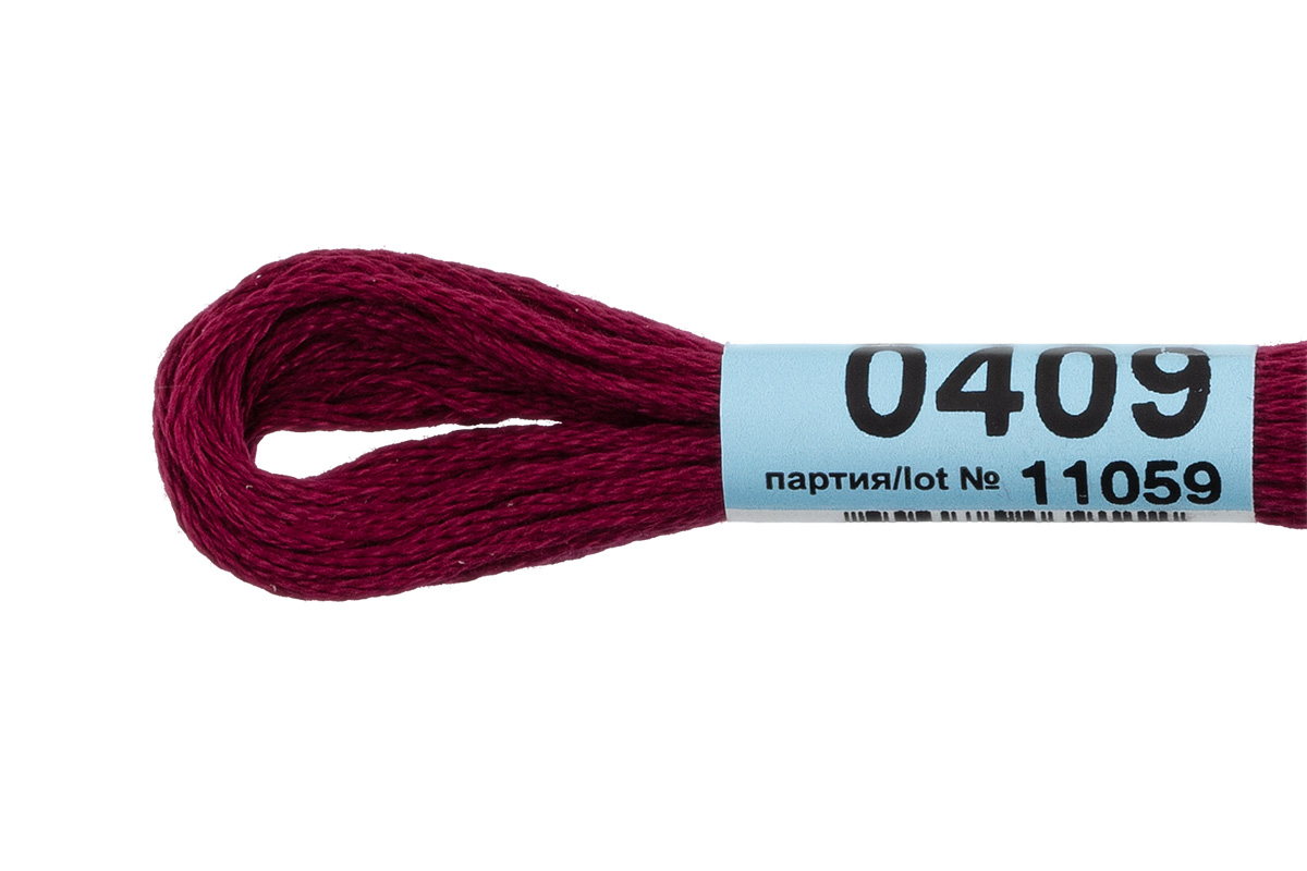 Мулине "Гамма" цв.0409 бордовый