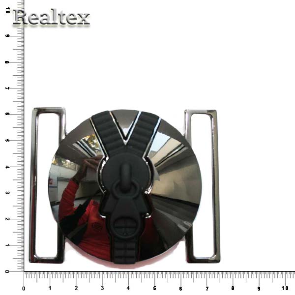 Пряжка металлическая CKB 11137 цв.черный никель 