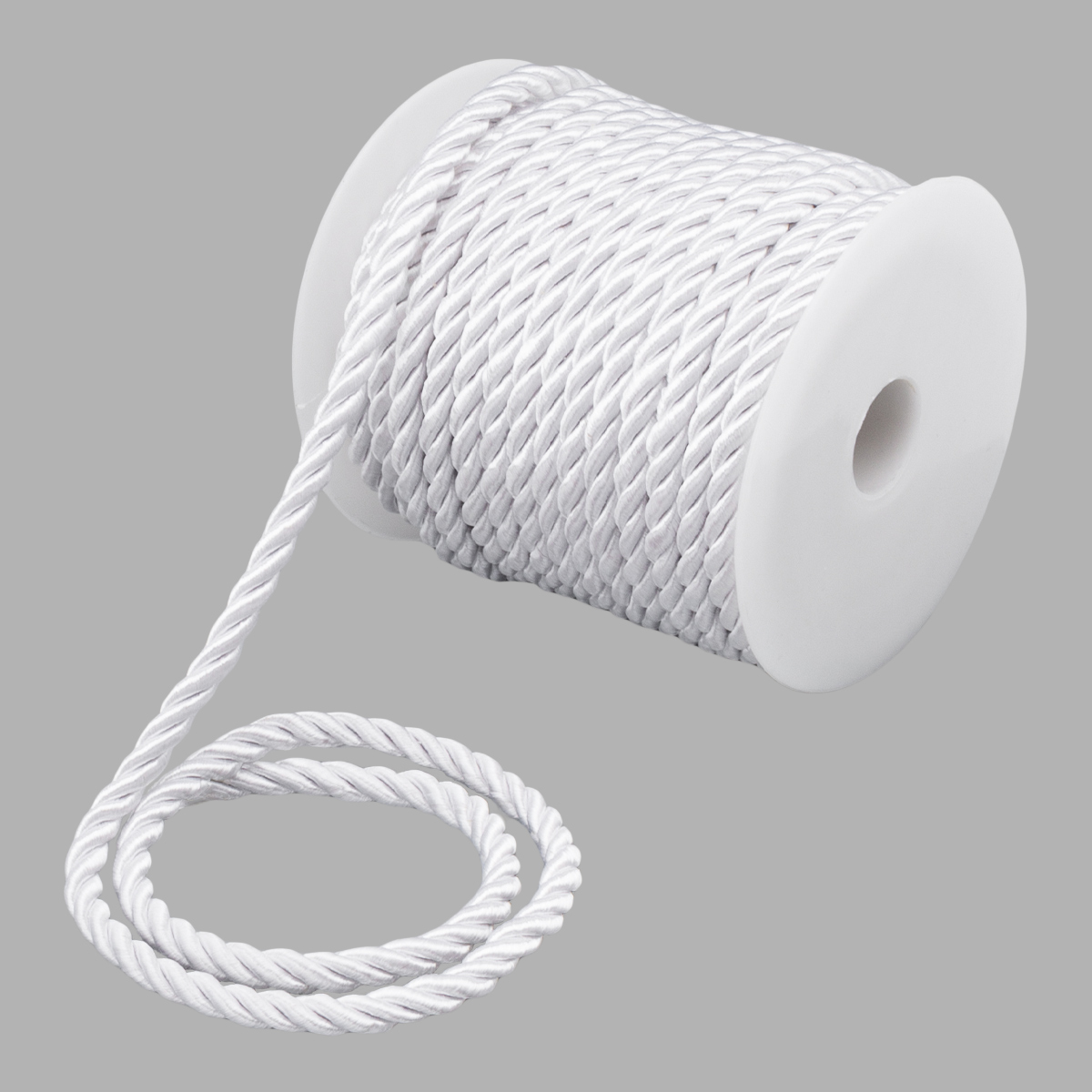 Шнур мебельный 5мм 1AS-168 цв.050 белый