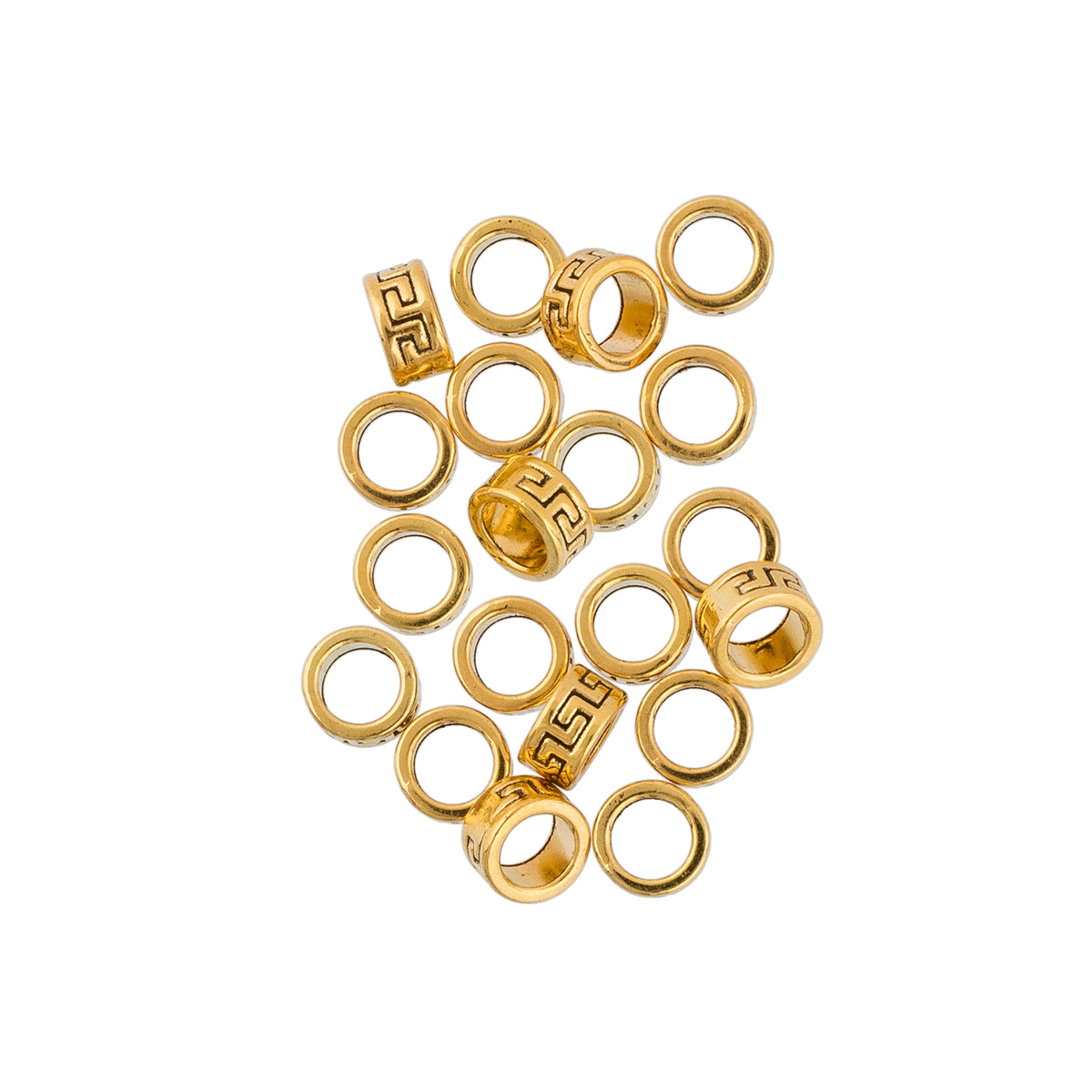 Рондель для бус "Zlatka" MRR-07 цв.02 золото