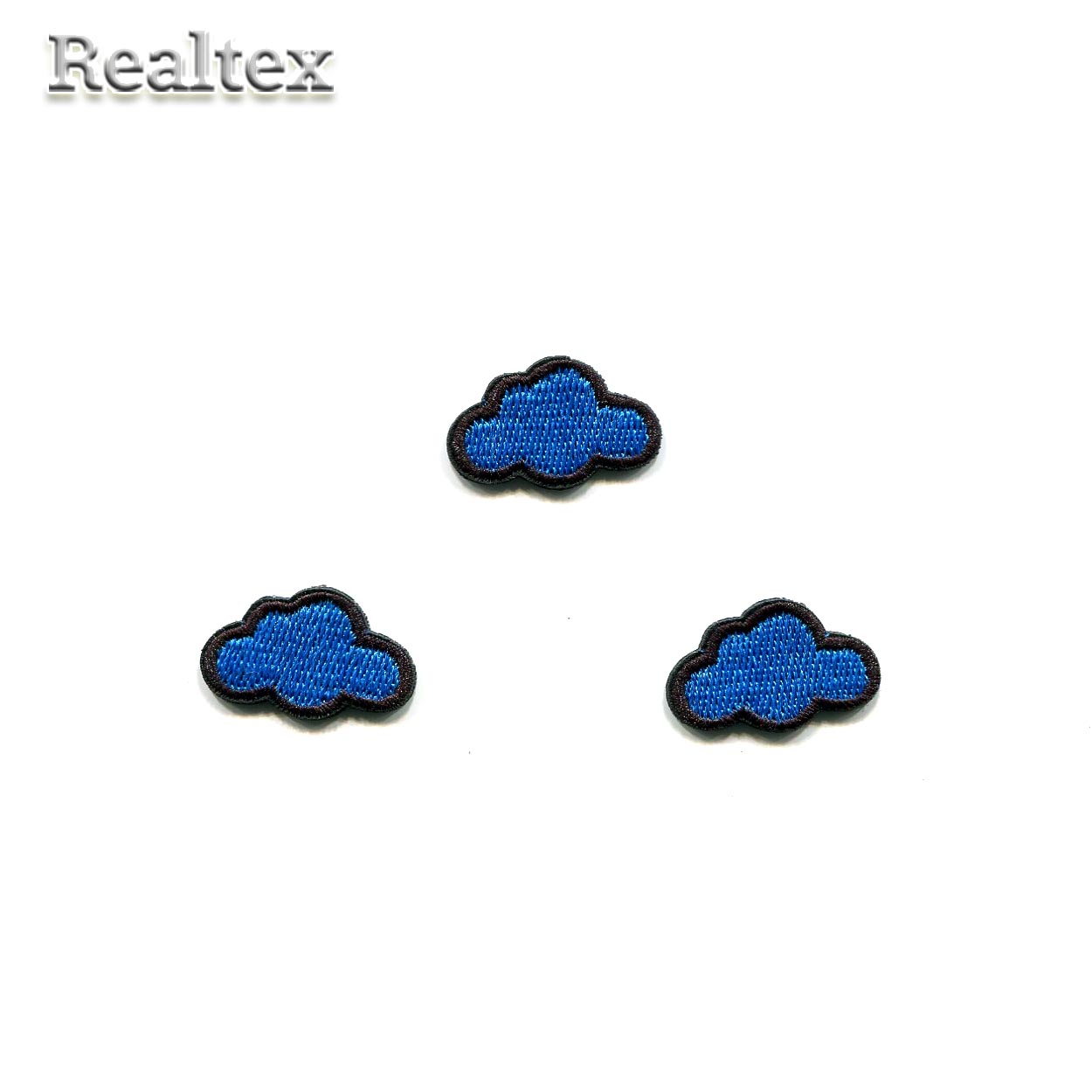  Термоаппликации детские Realtex RT-168 "Облоко" цв.синий