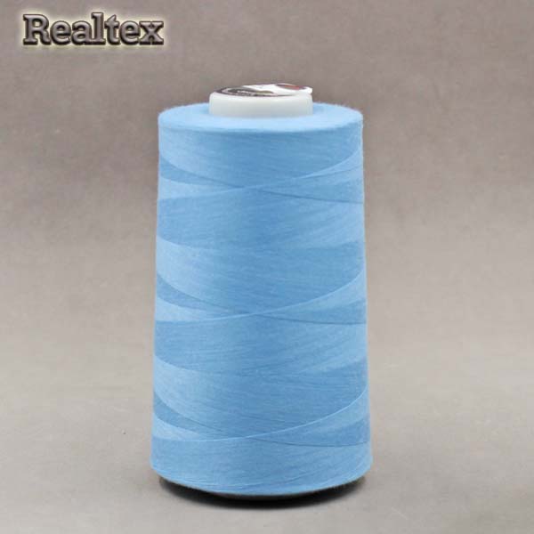 Нитки МАХ 40/2 (5000ярд) цв.319 голубой