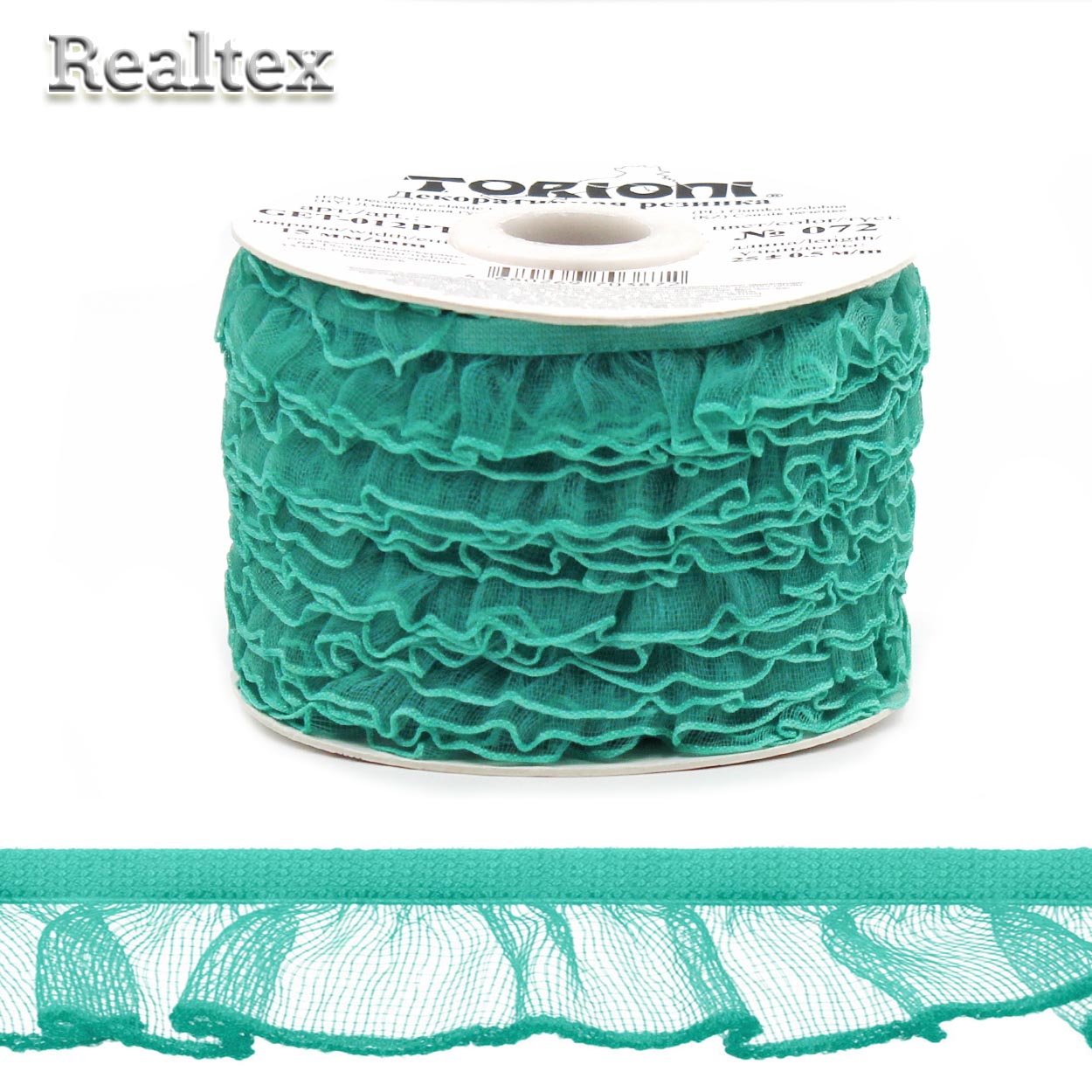 Резинка бельевая GET-012 "TORIONI" цв.072 бл.голубой