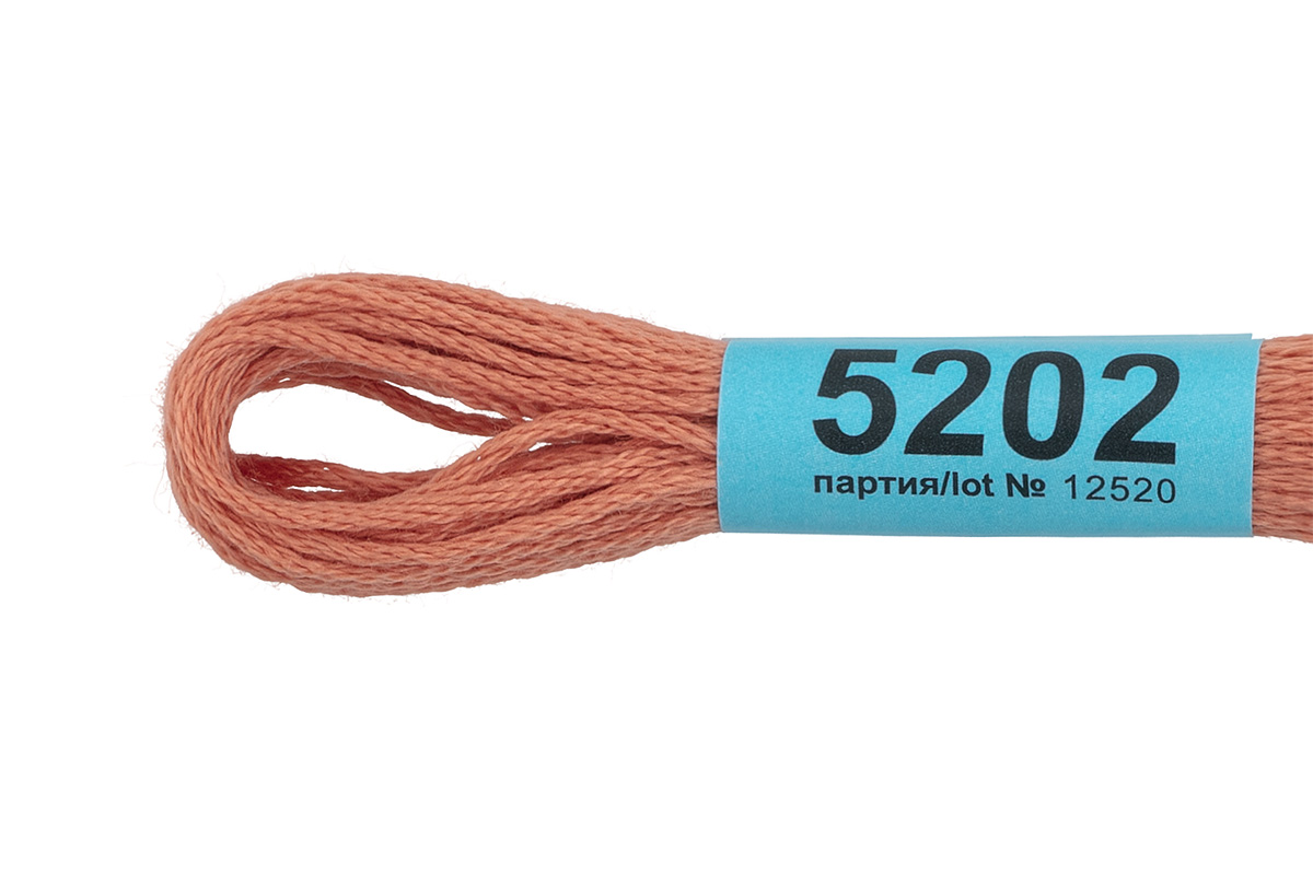 Мулине "Гамма" цв.5202 св.коричневый