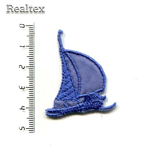 Термоаппликации детские 14746 "Парус" цв.синий