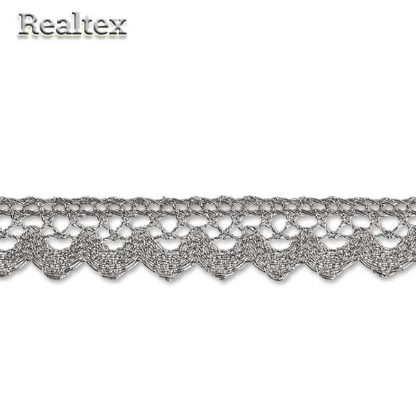 Тесьма металлизированная 15мм MTR-30 цв.серебро 