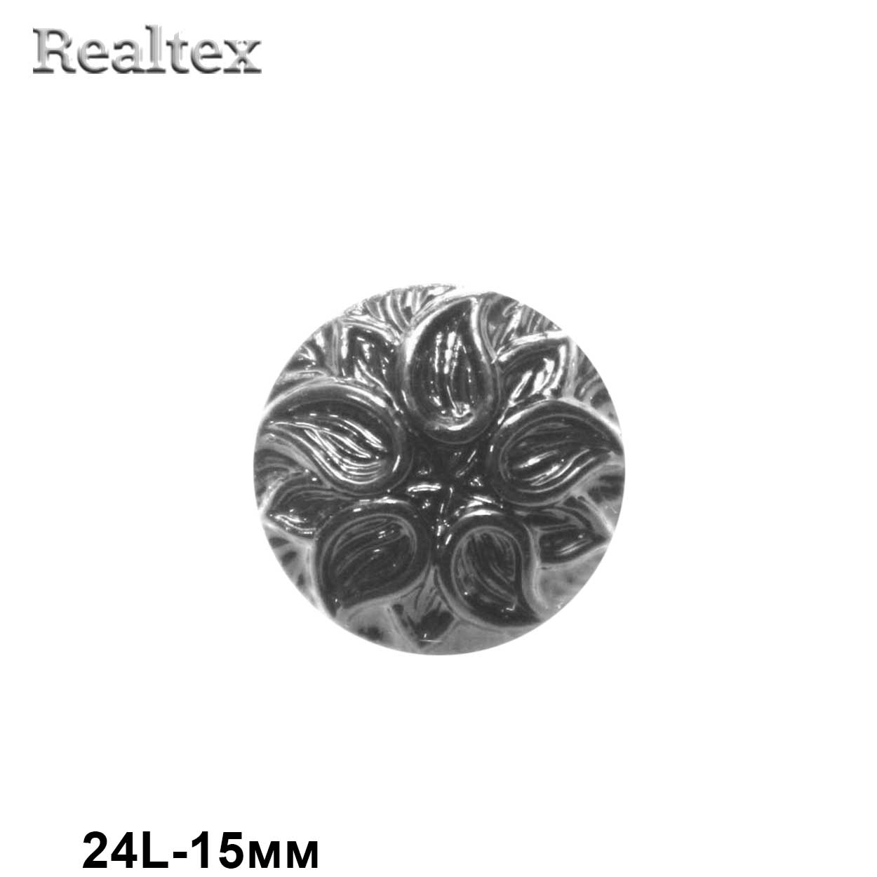 Пуговицы LA 1368 24L (72шт) цв.Black 