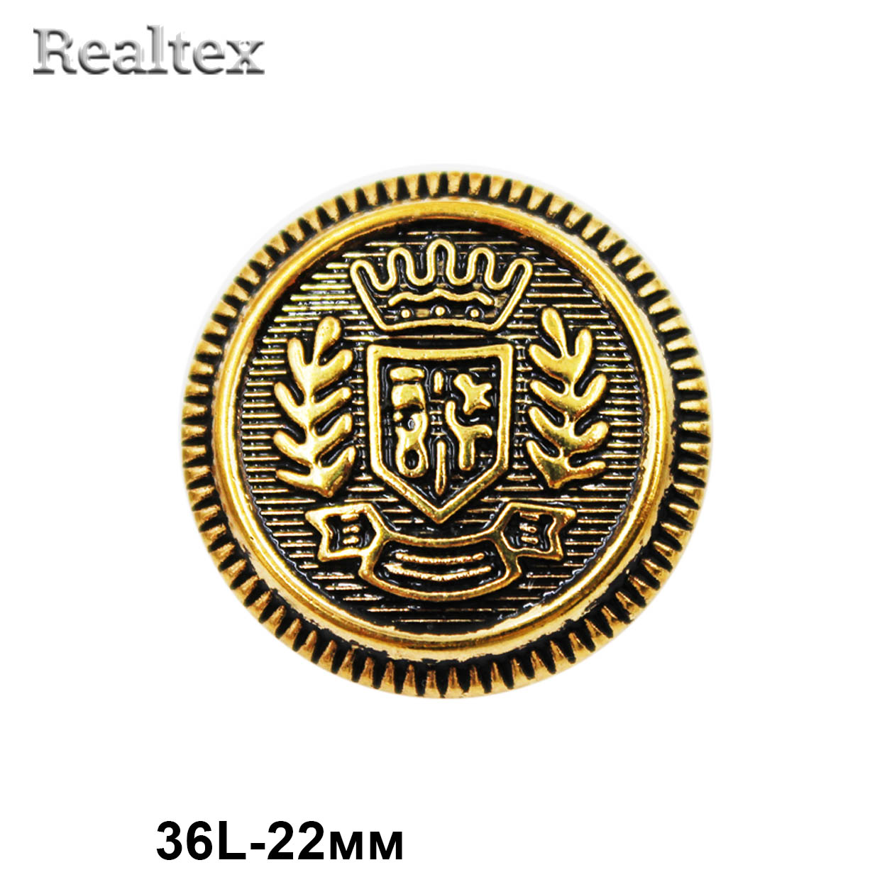 Пуговицы DA 5106 36L (36шт) цв.AG