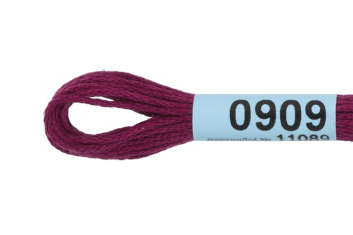 Мулине "Гамма" цв.0909 т.бордовый