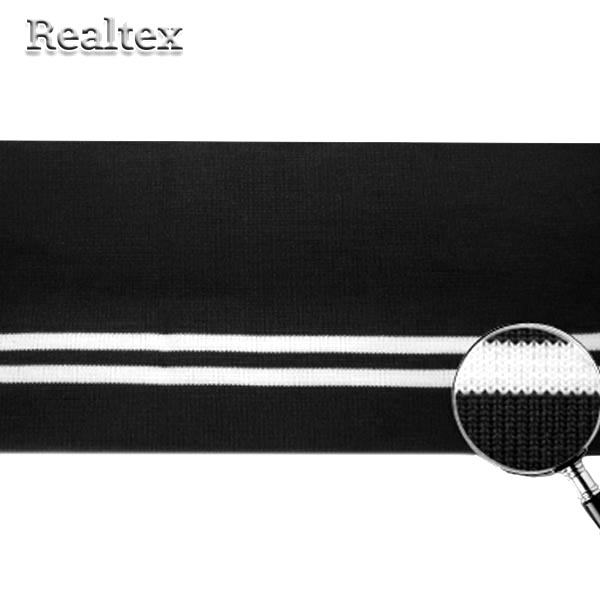 Подвяз ГД15043 13*125см цв.чёрный/белый