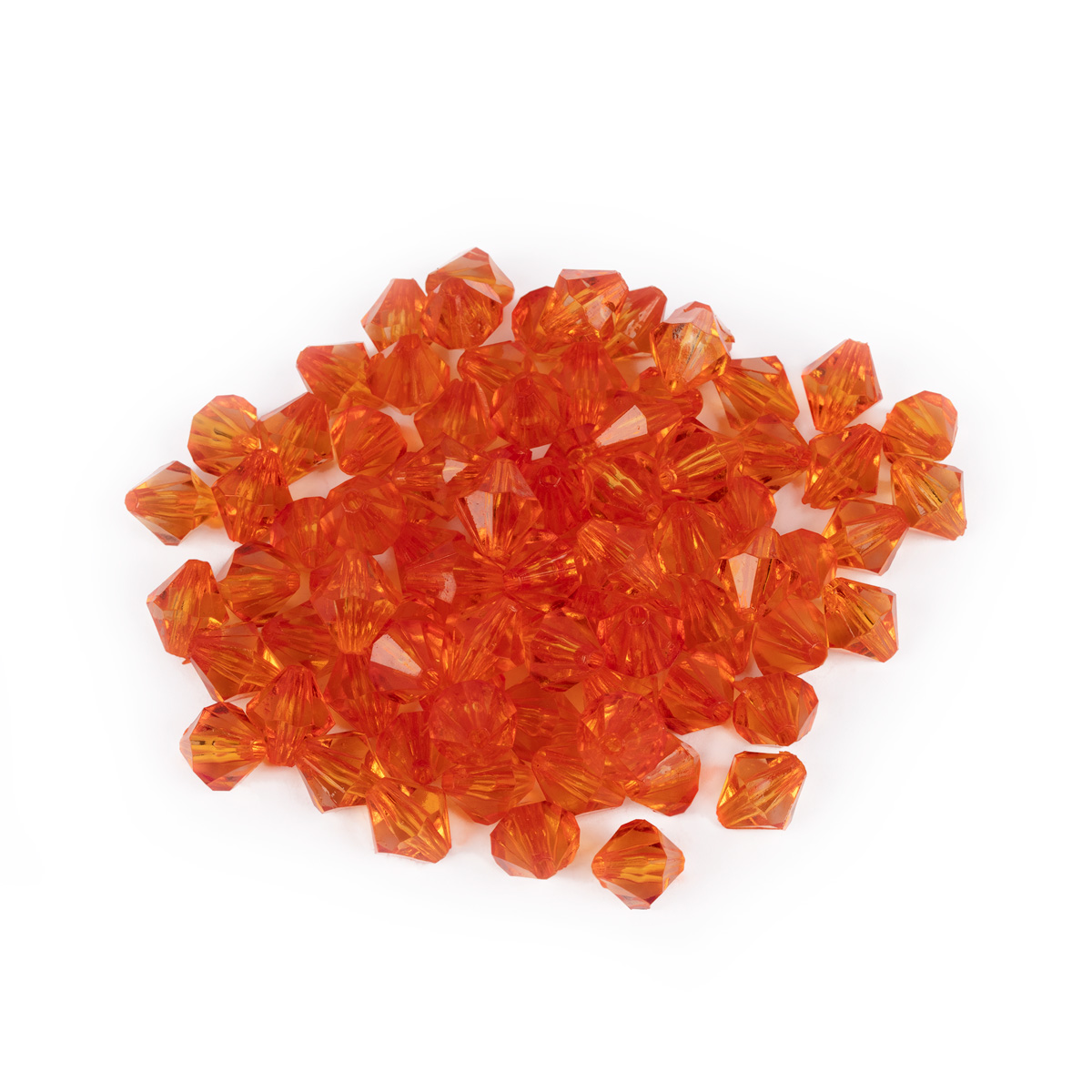 Бусины акриловые ARO-1 "Zlatka" 9*10мм цв.150 оранжевый 