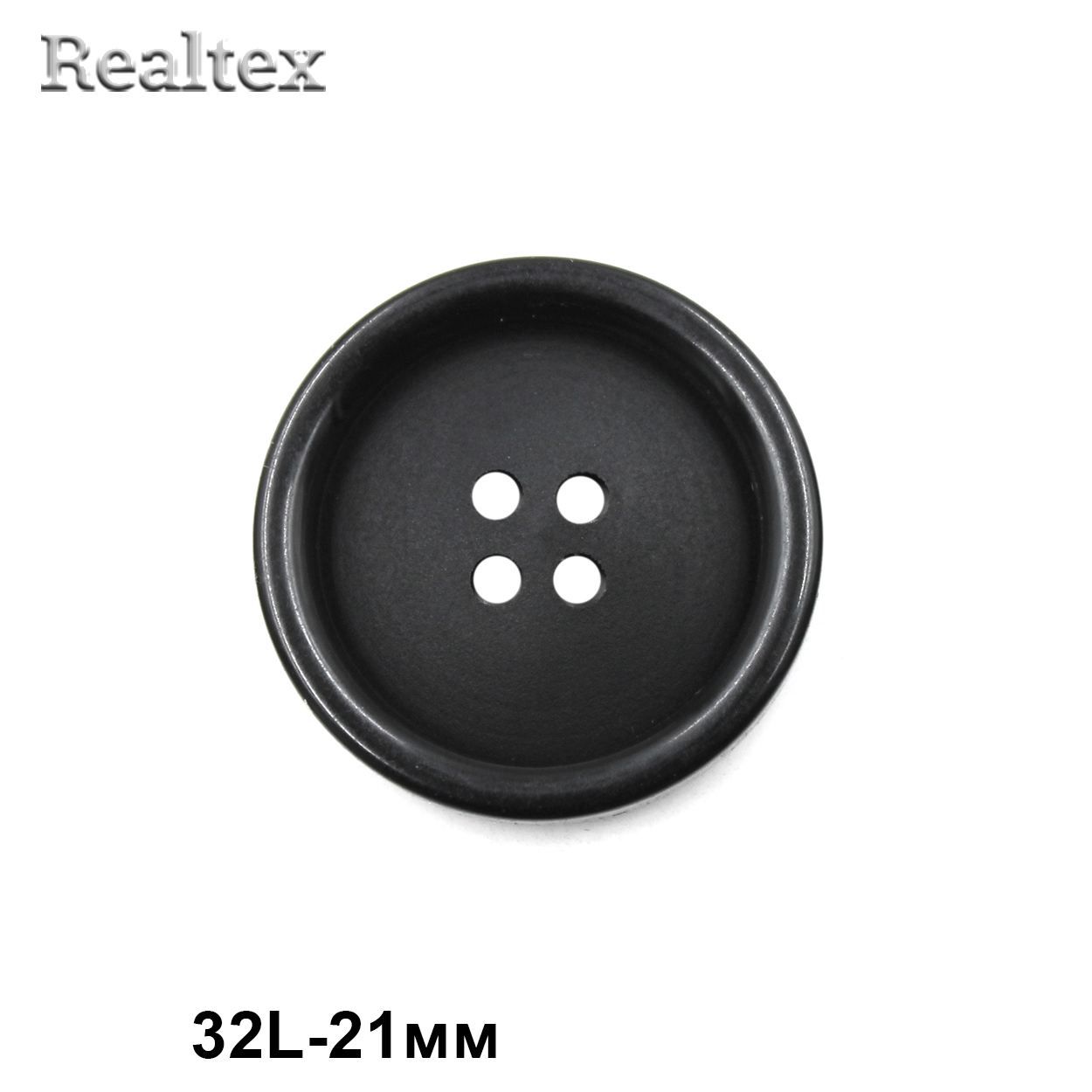 Пуговицы CN A096 32L (36шт) цв.Black