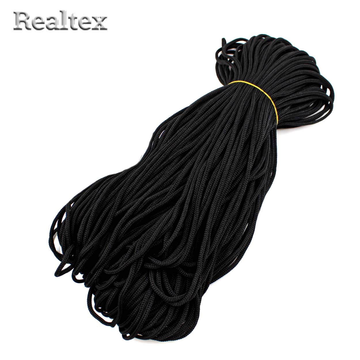 Шнур курточный 5мм цв.черный