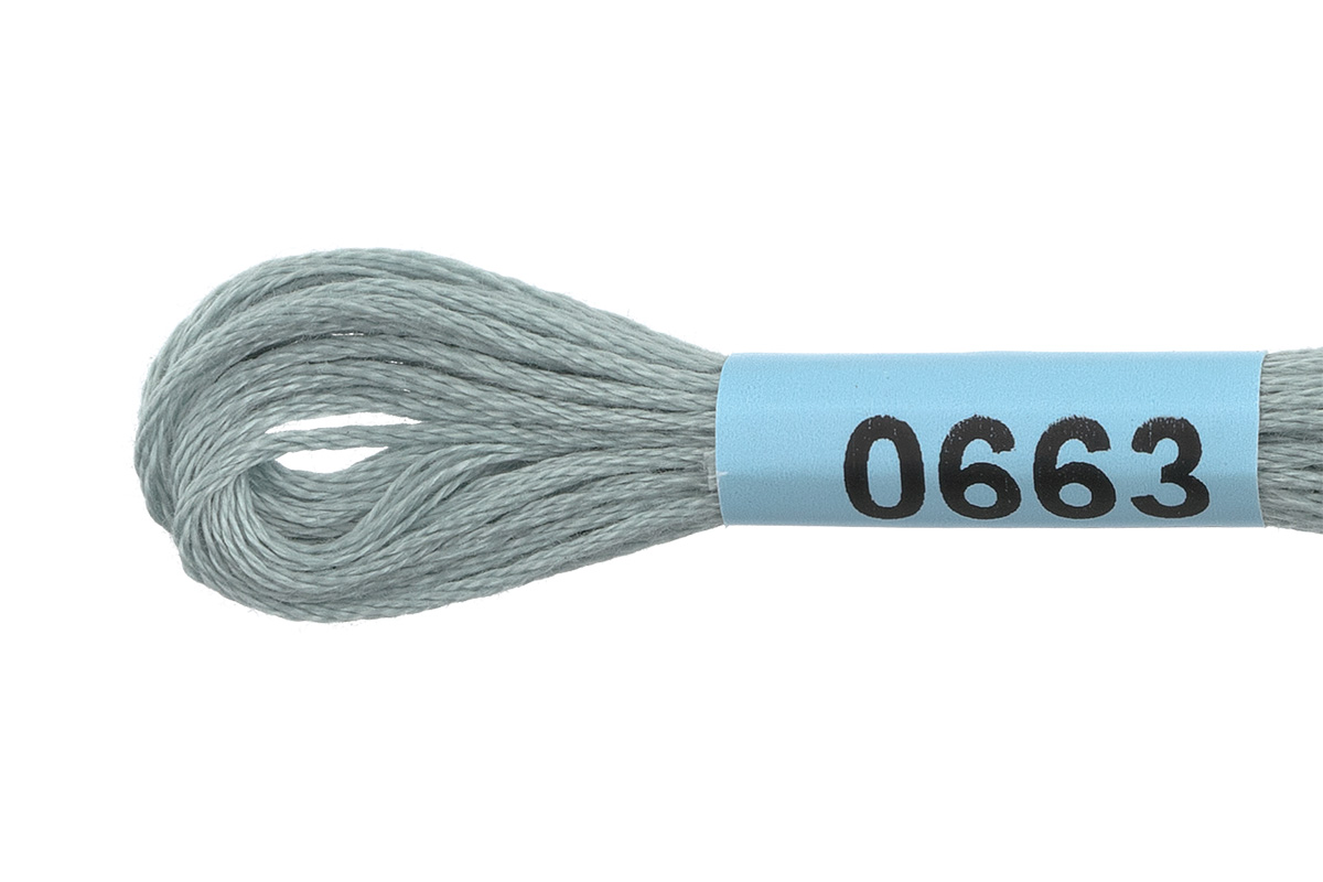 Мулине "Гамма" цв.0663 серый