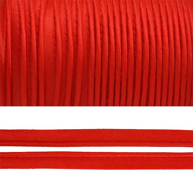 Кант атласный 12мм (65,8м) цв. F162 красный 