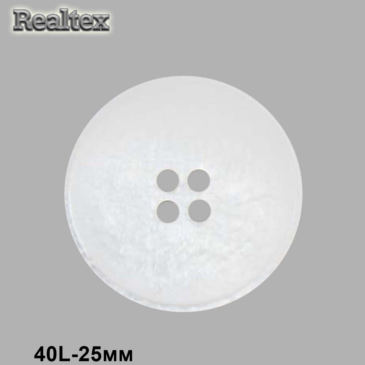 Пуговицы CB 3615 40L (72шт) цв.Wht-01 