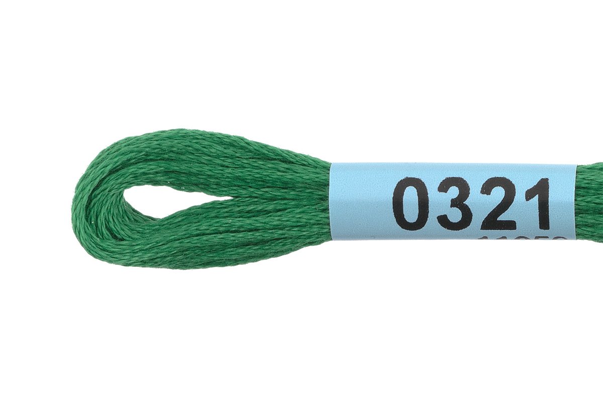 Мулине "Гамма" цв.0321 изумрудный