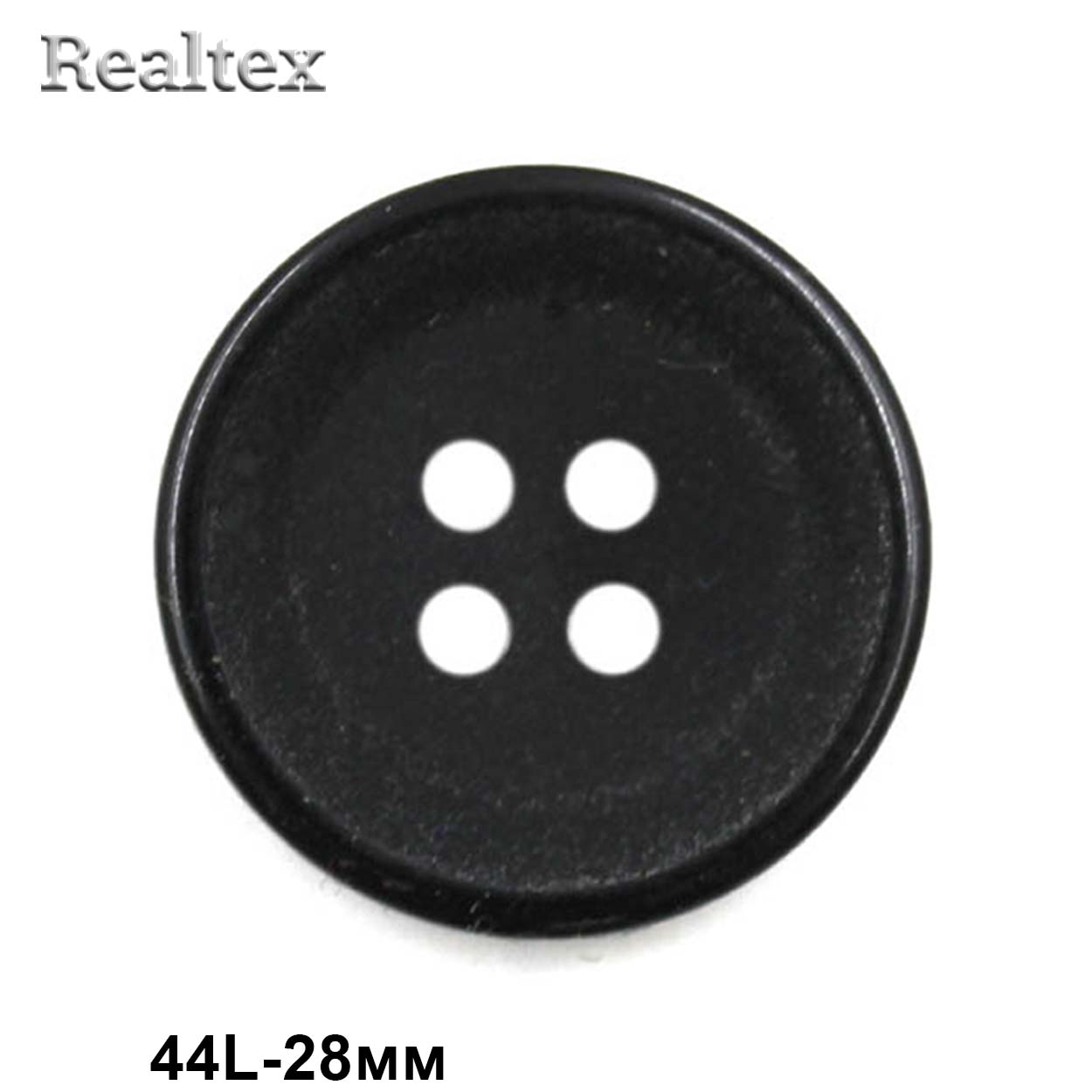 Пуговицы CN A095 44L (36шт) цв.Black