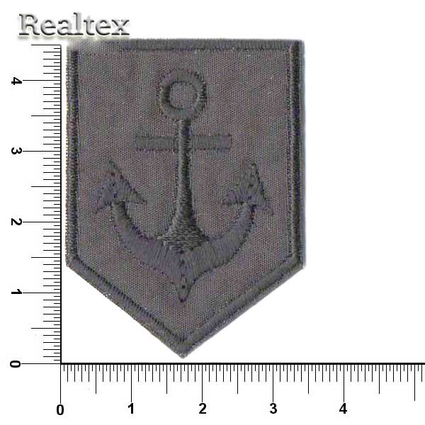 Термоаппликации 2026 "Якорь" цв.черный/черный