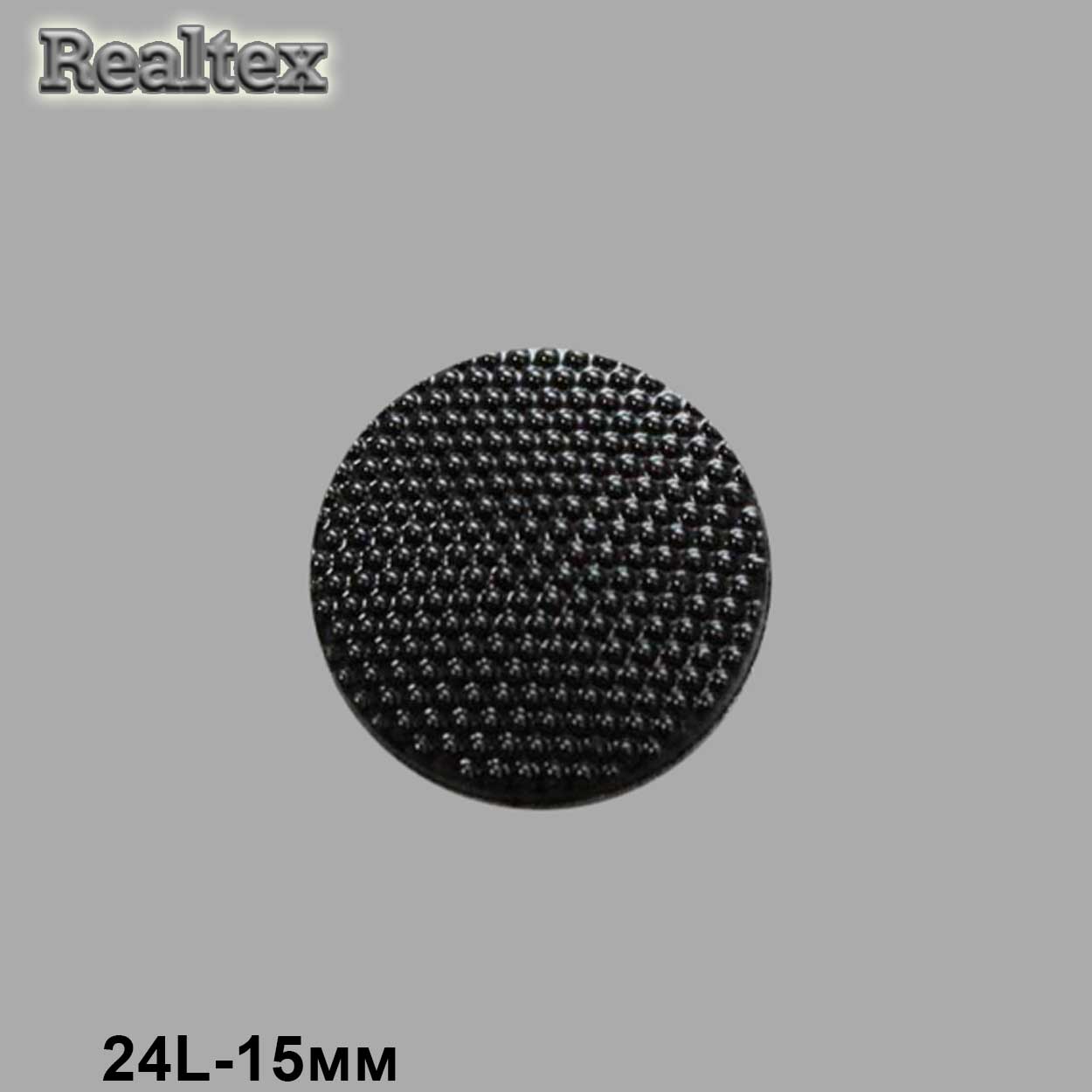 Пуговицы LA 1361 24L (72шт) цв.Black 