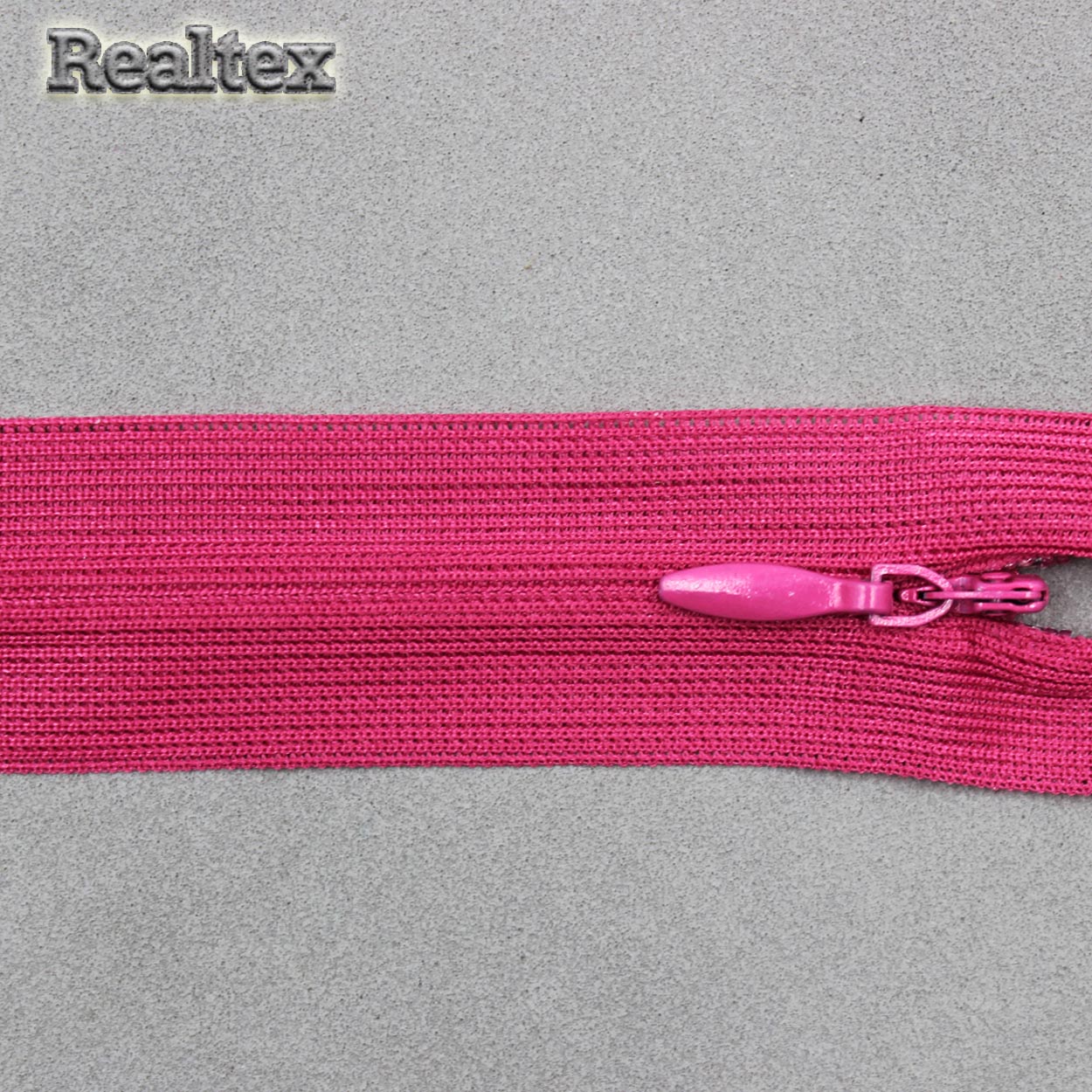  Молния потайная Т.3 50см цв.261S малиновый