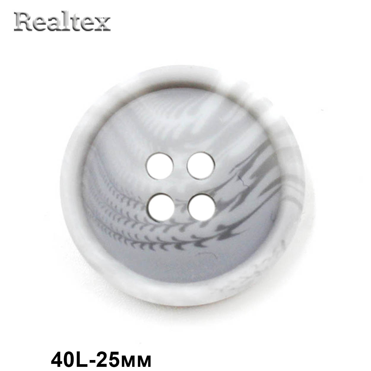 Пуговицы CN 2782 40L (36шт) цв.D-Grey