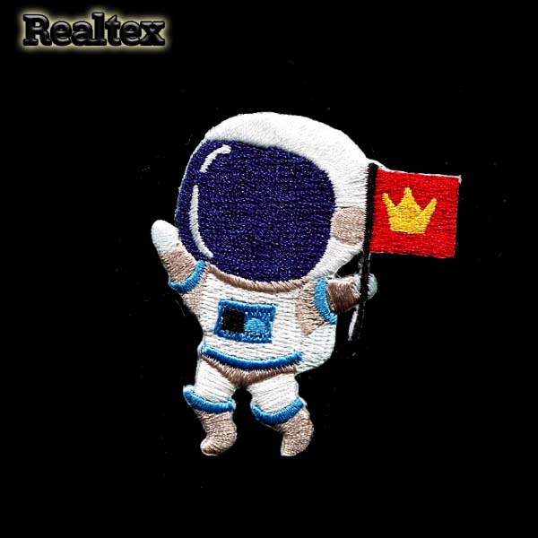 Термоаппликации детские Realtex RT-068 "Космонавт"