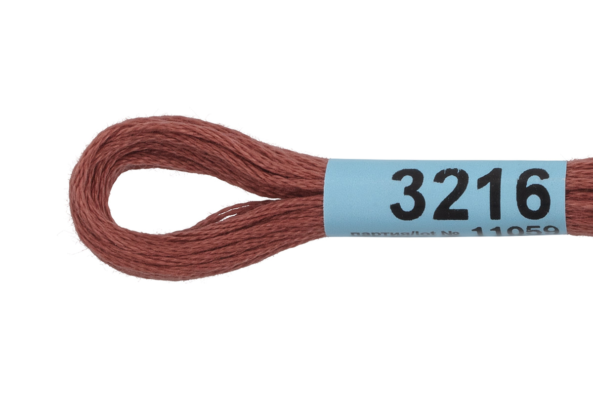 Мулине "Гамма" цв.3216 коричневый