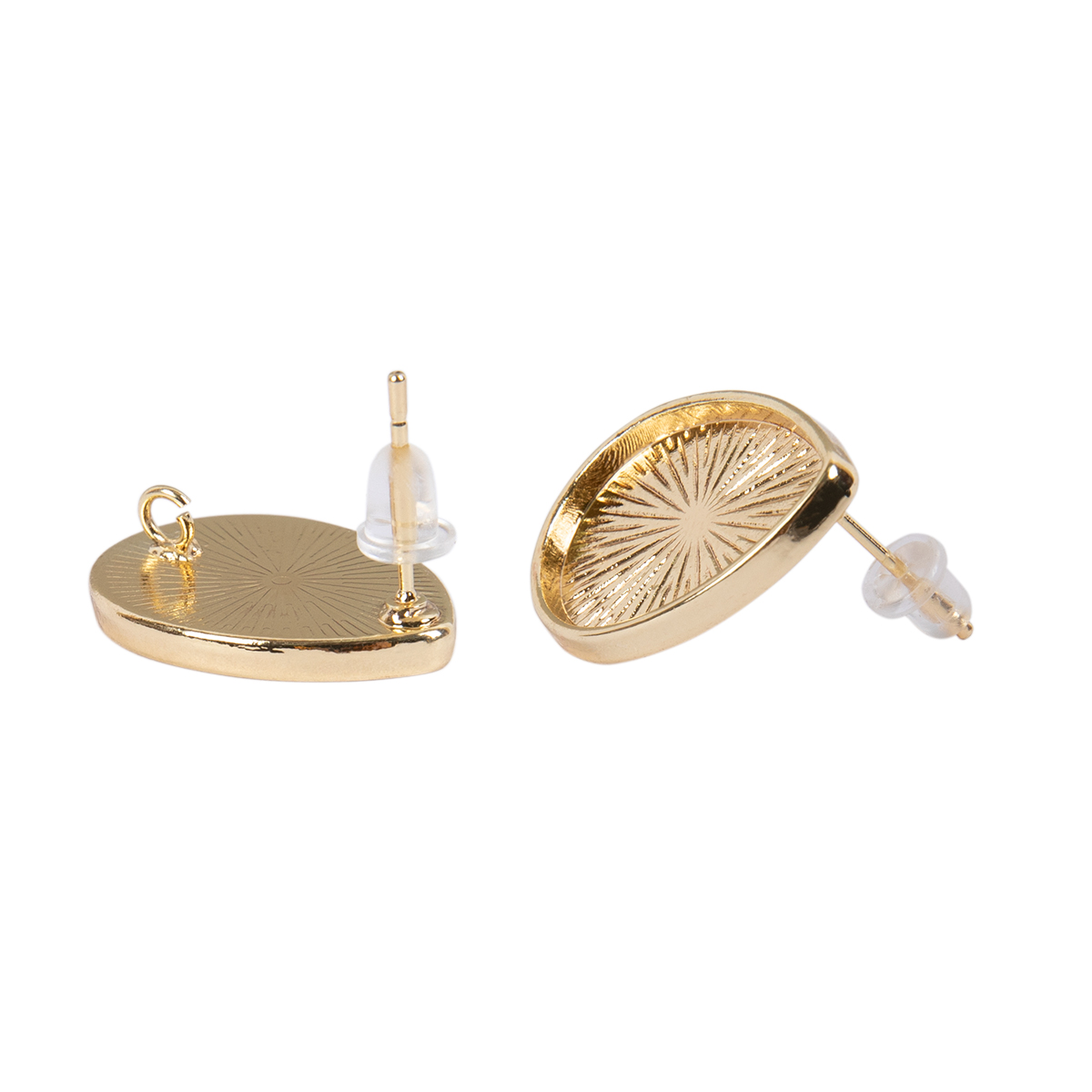 Швензы для серег "Zlatka" FMK-H05 (2шт) цв.02 золото