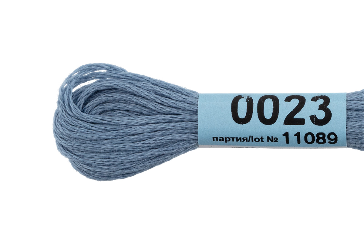 Мулине "Гамма" цв.0023 голубой
