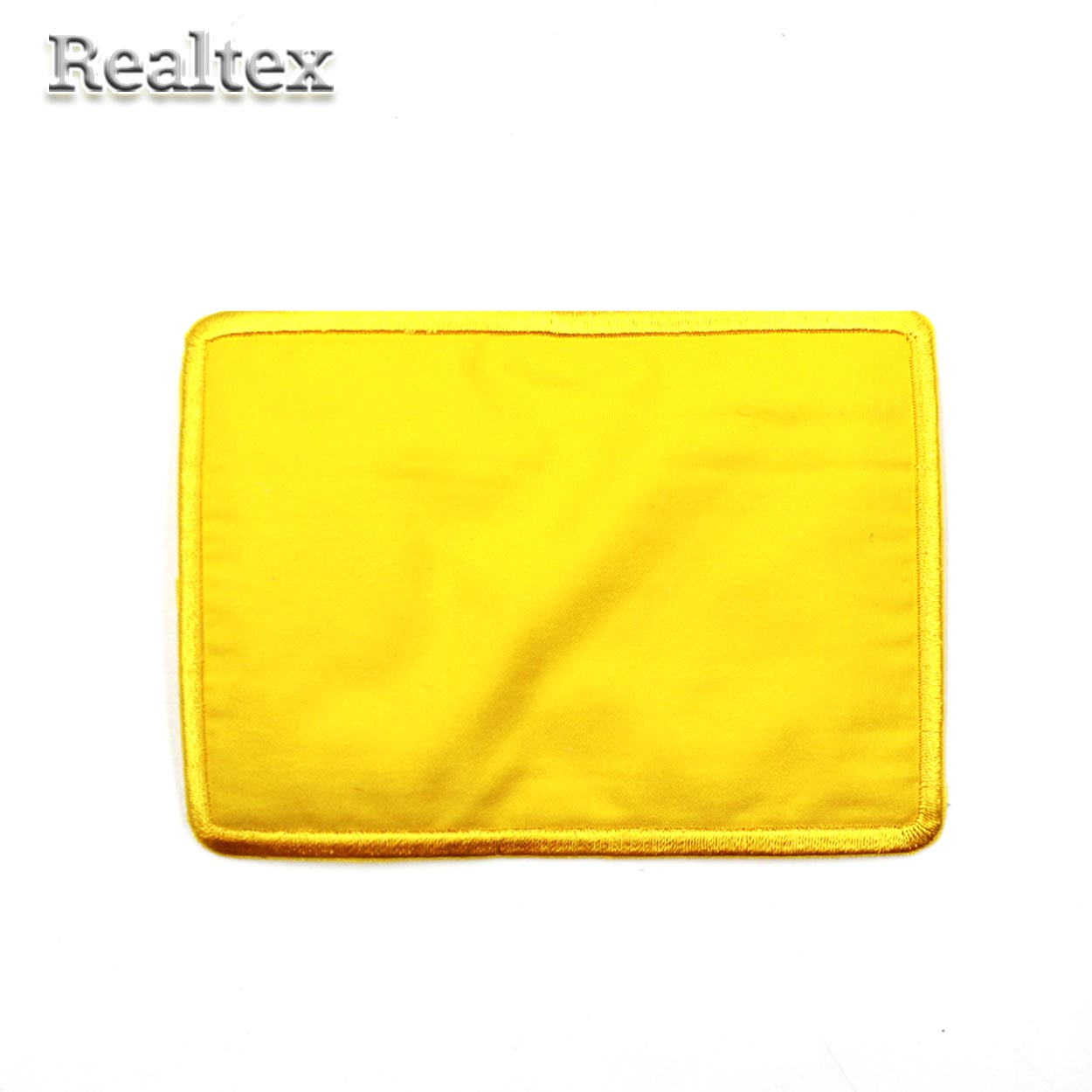 Термоаппликации 012 "Прямоугольник" цв.желтый