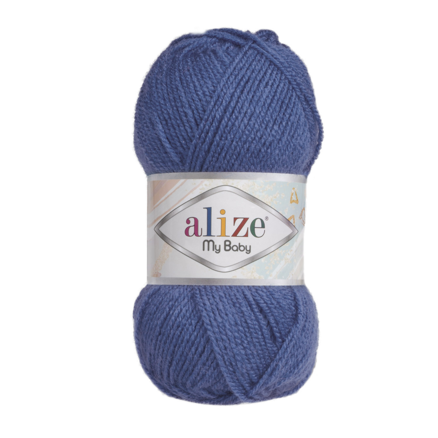 Пряжа Alize "My Baby" (50гр) цв.353 джинсовый