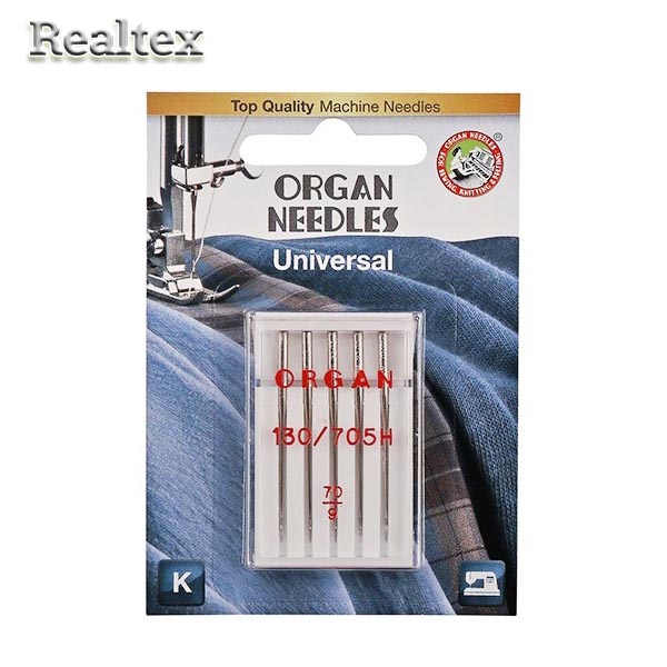 Иглы БШМ ORGAN универсальные №070 (5игл) 