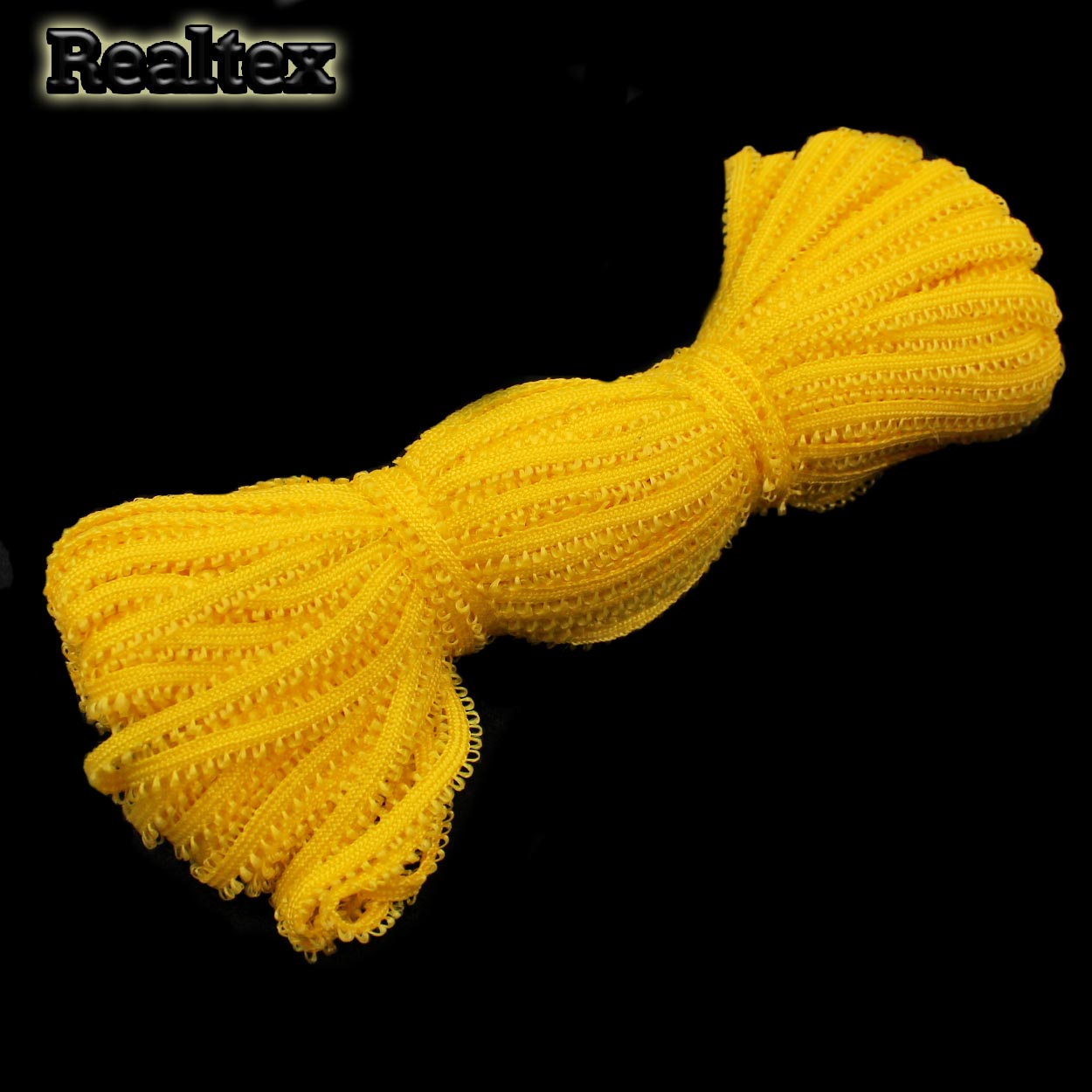 Тесьма отделочная с3601г17 "Сороконожка" цв.желтый