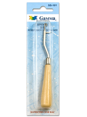 Крючок для коврового плетения SS-101 "Гамма"