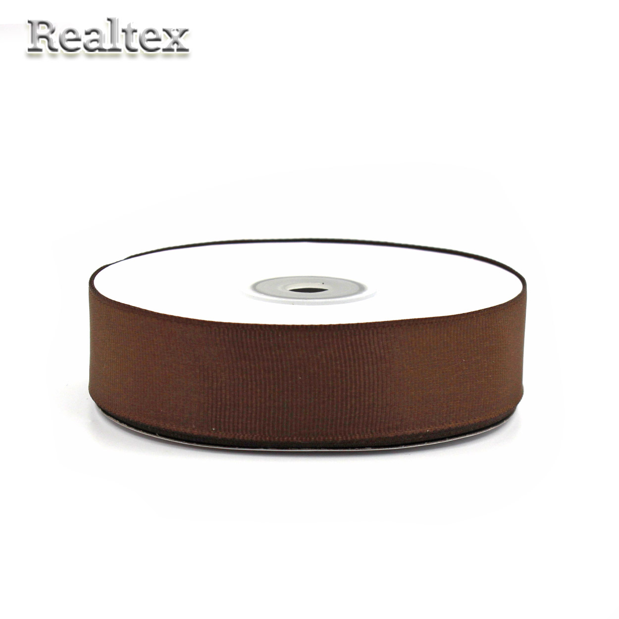 Лента репсовая 25мм RS (27,4м) цв.140 шоколадный